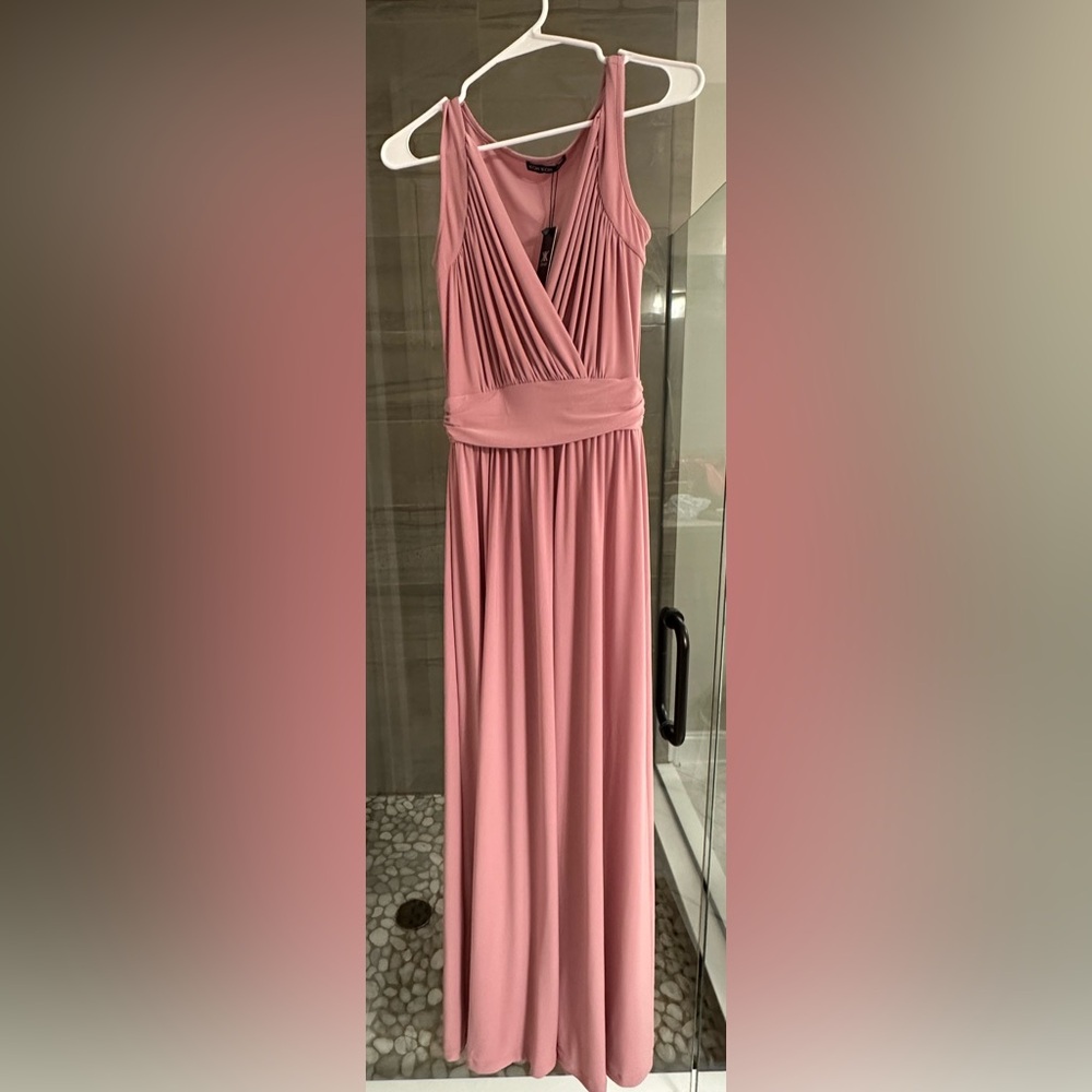 Koh Koh Women's Pink Maxi Dress Small
